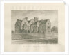 Walsall - 'Ancient Mansion': sepia wash drawing, 1845 by John Buckler