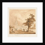 Wombourne Church by Thomas Peploe Wood