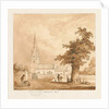 Wombourne Church by Thomas Peploe Wood