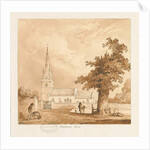 Wombourne Church by Thomas Peploe Wood