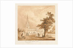 Wombourne Church by Thomas Peploe Wood