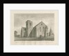 Walton-on-the-Hill Church: sepia wash drawing, 1844 by John Buckler