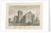 Walton-on-the-Hill Church: sepia wash drawing, 1844 by John Buckler