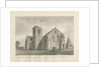 Walton-on-the-Hill Church: sepia wash drawing, 1844 by John Buckler
