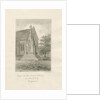 Walton-on-the-Hill Church - Church-yard Cross by John Buckler