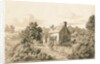 Woodford - Cottages by Cornelius Varley