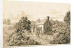 Woodford - Cottages by Cornelius Varley