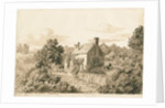 Woodford - Cottages by Cornelius Varley