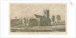 Yoxall Church: engraving, nd [c 1798] by Stebbing Shaw