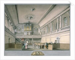 The Foundling Hospital Chapel looking West, 1773 by John Sanders