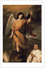 Archangel Raphael with Bishop Domonte by Bartolome Esteban Murillo