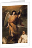 Archangel Raphael with Bishop Domonte by Bartolome Esteban Murillo