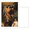 Archangel Raphael with Bishop Domonte by Bartolome Esteban Murillo