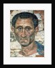 Fayum portrait of a man in a blue cloak, Trajanic, c.98-117 by Anonymous