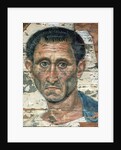 Fayum portrait of a man in a blue cloak, Trajanic, c.98-117 by Anonymous