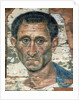 Fayum portrait of a man in a blue cloak, Trajanic, c.98-117 by Anonymous