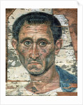 Fayum portrait of a man in a blue cloak, Trajanic, c.98-117 by Anonymous