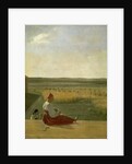 Harvesting in Summer, 1820s by Aleksei Gavrilovich Venetsianov