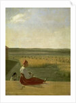 Harvesting in Summer, 1820s by Aleksei Gavrilovich Venetsianov