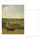 Harvesting in Summer, 1820s by Aleksei Gavrilovich Venetsianov