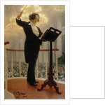 Portrait of the Russian Composer Anton Grigoryevich Rubinstein 1915 by Ilya Efimovich Repin