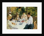 At the Tea-Table, 1888 by Konstantin Alekseevich Korovin