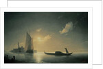 Gondolier at Sea by Night, 1843 by Ivan Konstantinovich Aivazovsky