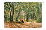 At the Summer Cottage, 1894 by Ivan Ivanovich Shishkin