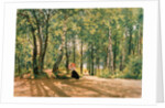 At the Summer Cottage, 1894 by Ivan Ivanovich Shishkin