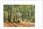 At the Summer Cottage, 1894 by Ivan Ivanovich Shishkin