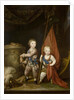 Portrait of Grand Dukes Alexander Pavlovich and Constantine Pavlovich, as children, 1781 by Richard Brompton