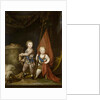 Portrait of Grand Dukes Alexander Pavlovich and Constantine Pavlovich, as children, 1781 by Richard Brompton
