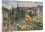A Tatar Street in Yalta, 1932 by Aristarkh Vasilievic Lentulov