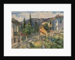 A Tatar Street in Yalta, 1932 by Aristarkh Vasilievic Lentulov