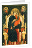 Madonna and Child Enthroned with Donors by Pietro di Giovanni Lianori