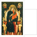 Madonna and Child Enthroned with Donors by Pietro di Giovanni Lianori