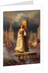 Joan of Arc's Death at the Stake, 1843 by Hermann Anton Stilke