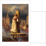 Joan of Arc's Death at the Stake, 1843 by Hermann Anton Stilke