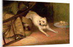 Dog Chasing a Rat by Briton Riviere