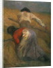Harvesting by Adolphe Joseph Thomas Monticelli