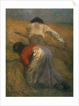 Harvesting by Adolphe Joseph Thomas Monticelli