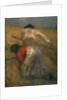 Harvesting by Adolphe Joseph Thomas Monticelli