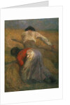 Harvesting by Adolphe Joseph Thomas Monticelli