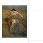 Harvesting by Adolphe Joseph Thomas Monticelli