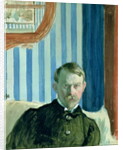Self Portrait, 1910 by Boris Mikhailovich Kustodiev