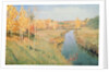 Golden Autumn, Slobodka, 1895 by Isaak Ilyich Levitan
