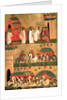 Battle of the Novgorodians with the Suzdalians, Novgorod School, mid 15th century by School Russian