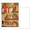 Battle of the Novgorodians with the Suzdalians, Novgorod School, mid 15th century by School Russian