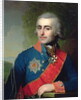 Portrait of General aide-de-camp Count Pyotr Tolstoy 1799 by Vladimir Lukich Borovikovsky