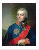 Portrait of General aide-de-camp Count Pyotr Tolstoy 1799 by Vladimir Lukich Borovikovsky